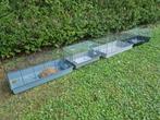 4 stuks konijnenverblijf cavia konijn hok kooi 117cm! Divers, 110 cm of meer, Cavia, Zo goed als nieuw, Hok