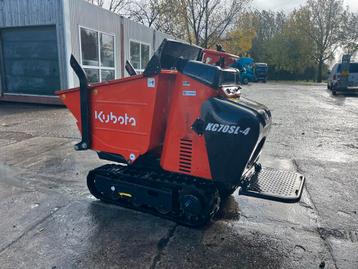 Rupsdumper Kubota KC70SL-4 Benzine/ Laadschepbak beschikbaar voor biedingen