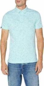 NIEUW! Superdry Blue Feeder Jersey Poloshirt div. maten, Kleding | Heren, Polo's, Nieuw, Blauw, Ophalen of Verzenden, Superdry