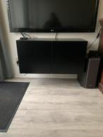 Zwarte hangende TV meubel, Ophalen, Nieuw, 50 tot 100 cm, Minder dan 100 cm