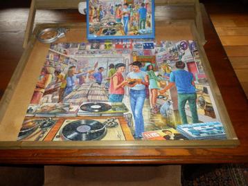 Legpuzzel Gibsons Legpuzzel – Retro Records – 1000 stukjes. beschikbaar voor biedingen