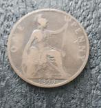One penny 1899 victoria. Groot-brittannië leuke munt 1899, Postzegels en Munten, Ophalen of Verzenden, Overige landen