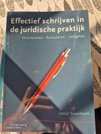 Effectief schrijven in juridische praktijk, Ophalen of Verzenden, Alpha, Zo goed als nieuw, HBO