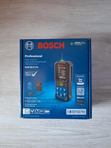 Bosch GLM 50-27 CG Professional Laserafstandsmeter SEALED beschikbaar voor biedingen