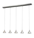 Masterlight Caterina Hanglamp - Mat Nikkel & Kristalglas, Ophalen, Gebruikt, Glas, 75 cm of meer