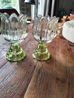 Leuke tulpen waxinelichtjes, Huis en Inrichting, Overige materialen, Ophalen of Verzenden, Zo goed als nieuw, Minder dan 25 cm