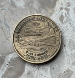 US Air Force WW2 B-29 bomber coin, Ophalen of Verzenden, Luchtmacht, Amerika, Embleem of Badge