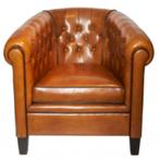 Engelse clubs Chesterfield stoelen en bank, Ophalen, Nieuw, Hout, 75 tot 100 cm