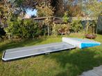 Airtrack air track 4x1,5 air jump 2x2 en pomp 12 SPRINGS, Maat 36 t/m 42, Ophalen, Zo goed als nieuw, Materiaal