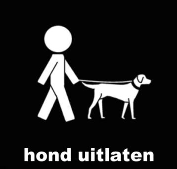 Honden uitlaten € 10,00