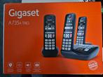 Gigaset A735A Trio - Nieuw in doos met antwoordapparaat, Ophalen, Nieuw, 3 handsets, Stralingsarm