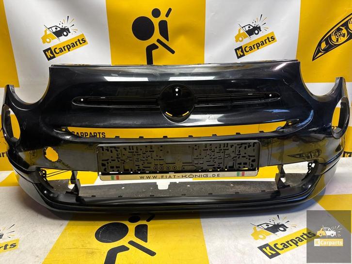 Voorbumper Fiat 500 bumper 735619476 2015-2023 origineel, Auto-onderdelen, Carrosserie en Plaatwerk, Bumper, Fiat, Voor, Gebruikt