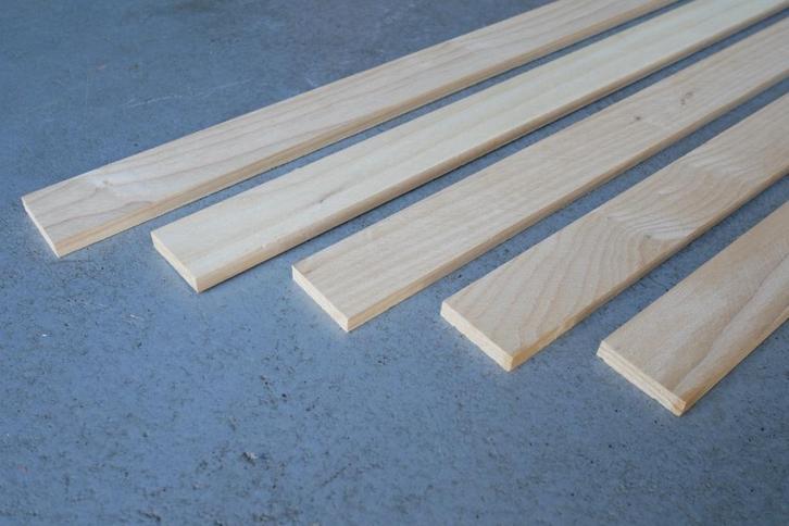 ESSEN Houten Geschaafde Latten: Scherpste Prijs van NL!, Doe-het-zelf en Verbouw, Plinten en Afwerking, Nieuw, Plinten, Overige materialen