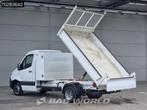 Mercedes Sprinter 514 CDI Open Laadbak met Kist Dubbel Cabin, Auto's, Stof, Gebruikt, Euro 6, Wit