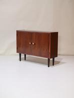 Palissander kast vintage dressoir Deens, Ophalen, Met deur(en), 100 tot 150 cm, -