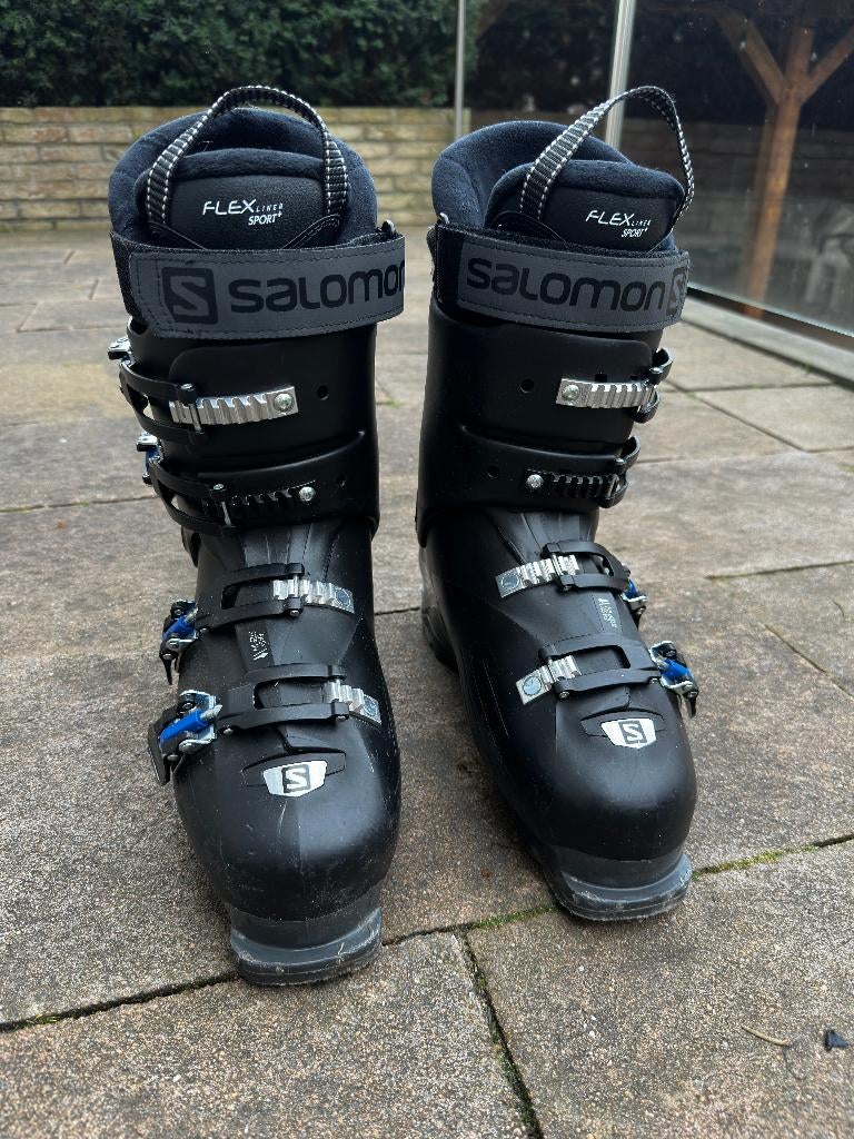 Salomon Skischoenen X 80 Wide – 104 mm, Sport en Fitness, Ophalen, 160 tot 180 cm, Gebruikt, Schoenen