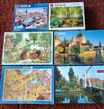 18 puzzels, 1000 stukjes, gratis verz., Hobby en Vrije tijd, Denksport en Puzzels, Ophalen of Verzenden, 500 t/m 1500 stukjes