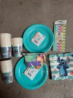 Stitch verjaardagspakket servet bekers bordjes, Ophalen of Verzenden, Zo goed als nieuw