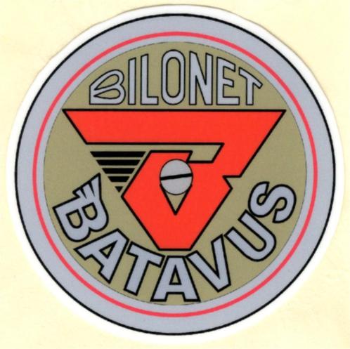 Batavus Bilonet sticker #5, Motoren, Accessoires | Stickers, Verzenden