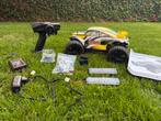 Himoto 1:10 Truck Baja Beetle Yellow 2.4GHz, Hobby en Vrije tijd, Auto offroad, Zo goed als nieuw, Schaal 1:10, RTR (Ready to Run)