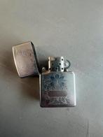 Zippo Venetian Chrome Aansteker, Ophalen of Verzenden, Gebruikt, Aansteker