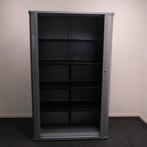 Gispen Octa Roldeurkast, Grijs, 120x49x193cm (BxDxH) RD64, Gebruikt, 100 tot 150 cm, -, -