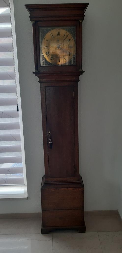 Antiek Engelse Staande Klok, Antiek en Kunst, Antiek | Klokken, Ophalen