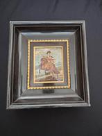 Frans emaille kunstwerk Ruiterpotret prins Balthasar, Antiek en Kunst, Ophalen of Verzenden