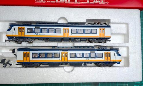NS Vlaflip sprinter,  wisselstroom, Hobby en Vrije tijd, Modeltreinen | H0, Zo goed als nieuw, Treinset, Wisselstroom, Fleischmann