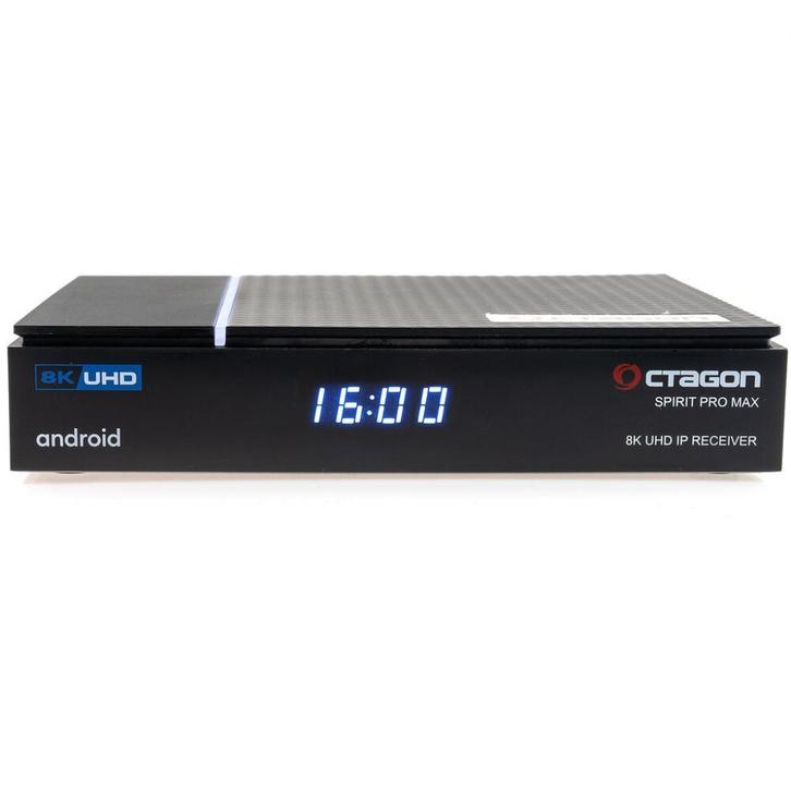 Octagon Spirit PRO MAX - 8K UHD Android 11, Audio, Tv en Foto, Mediaspelers, Nieuw, Minder dan 500 GB, HDMI, USB 2.0, Optische audio