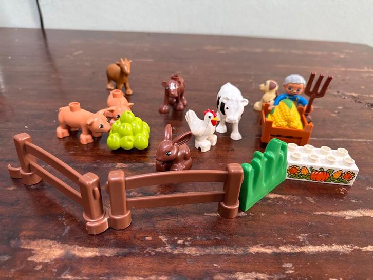 LEGO DUPLO Boerderijdieren Compleet - Zonder Doos, Kinderen en Baby's, Speelgoed | Duplo en Lego, Gebruikt, Duplo, Complete set