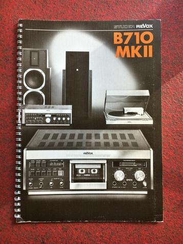 Handleiding B710 MKII  beschikbaar voor biedingen