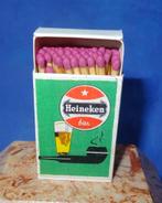 Heineken Ongebruikt Vol Doosje Lucifers No 44444444, Verzamelen, Biermerken, Verzenden, Zo goed als nieuw, Overige typen, Heineken
