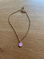 Ketting smiley, Ophalen of Verzenden, Nieuw, Met hanger