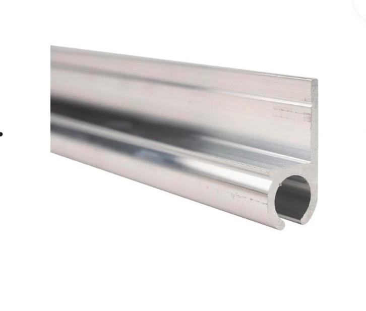 Caravanrail, tent rail voor kederpees 7mm , tevens pees 7mm, Caravans en Kamperen, Caravan accessoires, Nieuw, Ophalen