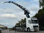 Volvo FH 550 TRUCK/TRACTOR! EFFER 140tm!44dkm!JIB/LIER/WINCH, Automaat, Euro 6, Lederen bekleding, Wit