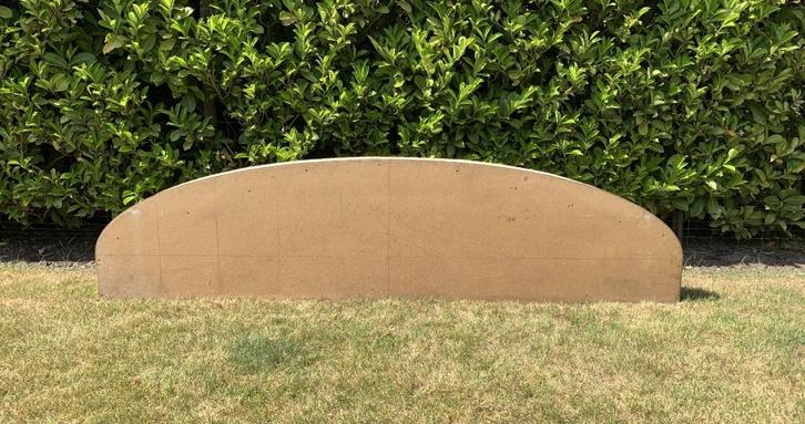 Metselboog voor garagepoort 2,46m, Doe-het-zelf en Verbouw, Deuren en Horren, Zo goed als nieuw, Garagedeur, Hout, Ophalen