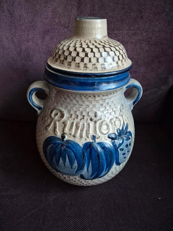 Vintage keramische Rumptopf, pot, vaas, Antiek en Kunst, Antiek | Vazen, Ophalen