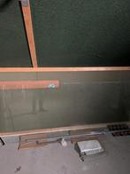 Glazen Douchewand met Gordijnen, Ophalen, Gebruikt, 100 tot 150 cm, 150 tot 200 cm