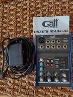 Gatt Audio MX-5 Mengpaneel, Muziek en Instrumenten, Ophalen of Verzenden, Gebruikt, 5 tot 10 kanalen, Microfooningang
