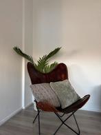 Vlinderstoel, Ophalen, Bruin, Zo goed als nieuw, Eén