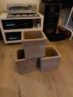 Bloempotten €7,50 per stuk, Ophalen, Vierkant, Nieuw, Balkon