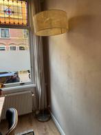 Staande lamp met RVS poot, Huis en Inrichting, Lampen | Vloerlampen, Ophalen, Gebruikt, 150 tot 200 cm