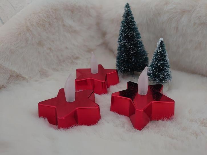 kerst LED lampjes met flikkerend vlameffect, Diversen, Kerst, Zo goed als nieuw, Ophalen of Verzenden
