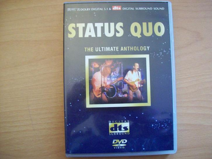 Status Quo - The Ultimate Anthology (In The Army Now, Caroli, Cd's en Dvd's, Dvd's | Muziek en Concerten, Zo goed als nieuw, Muziek en Concerten