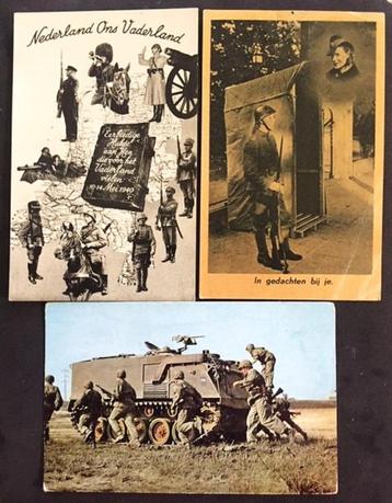 Kaarten mobilisatie W.O.2 leger transporter.  beschikbaar voor biedingen