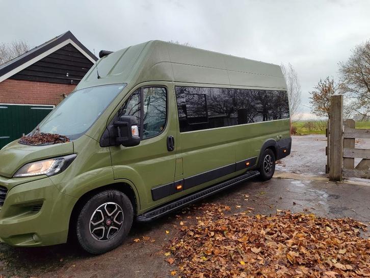 Fiat Ducato buscamper. 180 pk automaat, Caravans en Kamperen, Campers, Bedrijf, tot en met 3, Buscamper of Camperbus, Fiat, Fiat