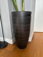 Luxe hoge bloempot voor binnen, Rond, Aardewerk, 70 cm of meer, Ophalen