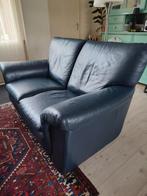 TEAB.      blauwe 2 zits bank, Huis en Inrichting, Banken | Sofa's en Chaises Longues, Ophalen, Gebruikt, 150 tot 200 cm, Tweepersoons