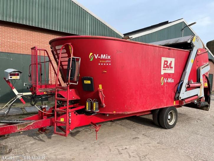 BVL V-Mix 20 2S LS Plus Mengwagen Feedmixer + Extra vijzel s, Zakelijke goederen, Agrarisch | Werktuigen, Voertechniek, Ophalen